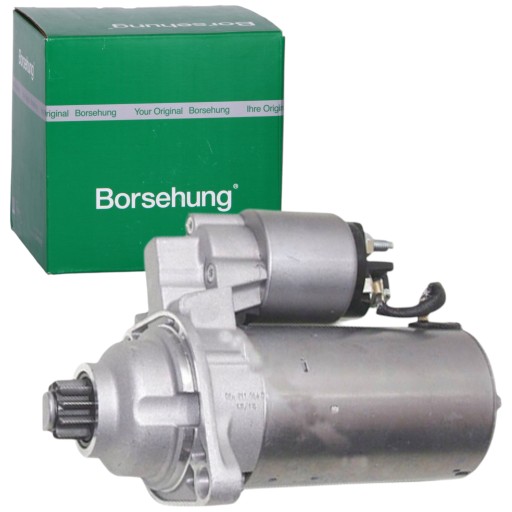 B18164 - Стартер borsehung 1kw 10 зубов vw audi a3 seat skoda 02t911023s oem