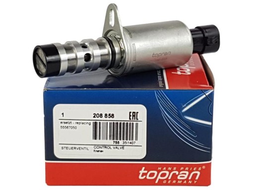 208 858 - TOPRAN КЛАПАН ЗМІННОЇ ФАЗИ OPEL VECTRA C 1.8