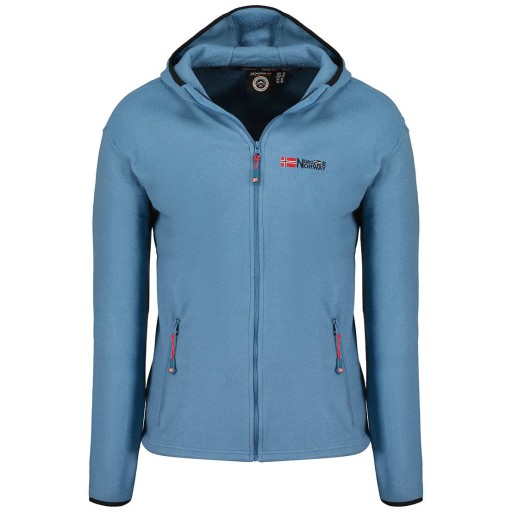 Pánsky fleece Geo Norway UNICIA TURISTICKÁ OUTDOOR TREKKING SVETLÁ HORSKÁ