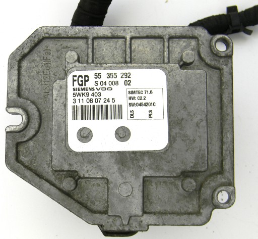 55355292 5wk9403 контролер двигуна