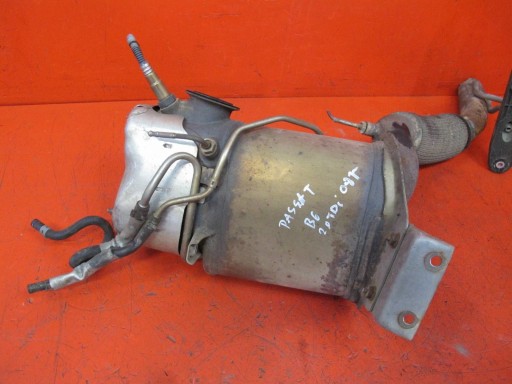 VW VOLKSWAGEN PASSAT B6 3C 2.0 TDI BKP catalyst filter DPF 3C0131765H