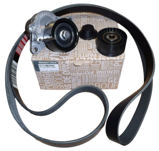 117207736R - КОМПЛЕКТ КЛИНОВОГО РЕМЕНЯ RENAULT MASTER III 2.3 DCI