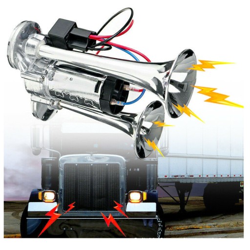 9322933634307 - Автомобиль 600 дБ воздушный Рог бык Рог 12V
