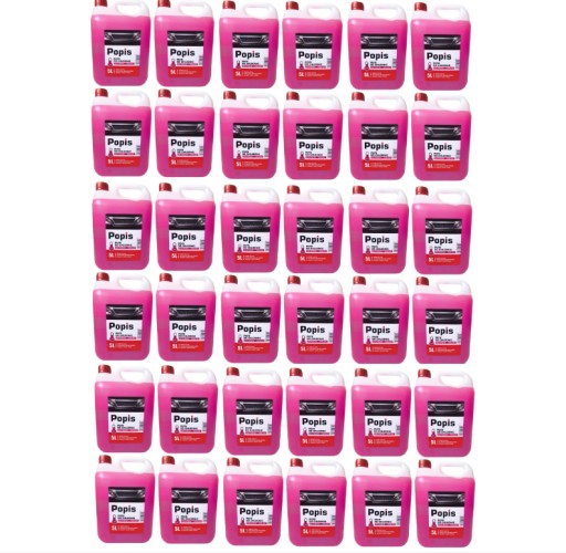 РОЗОВАЯ ЖИДКОСТЬ ДЛЯ РАДИАТОРОВ -35°C 600Л, КРАСНАЯ