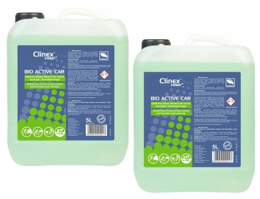 CLINEX BIO ACTIVE CAR 5л АКТИВНАЯ ПЕНА ДЛЯ МОЙКИ АВТОМОБИЛЕЙ