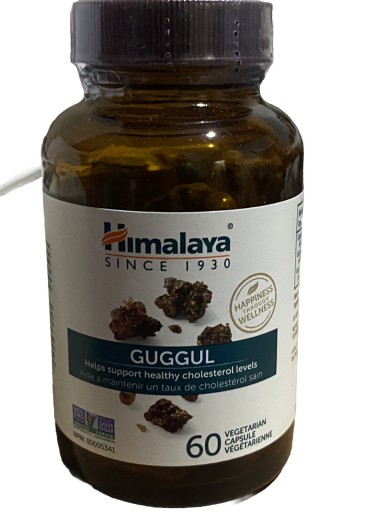 Himalaya Guggul 60 kaps. Pomáha udržiavať hladinu cholesterolu v norme