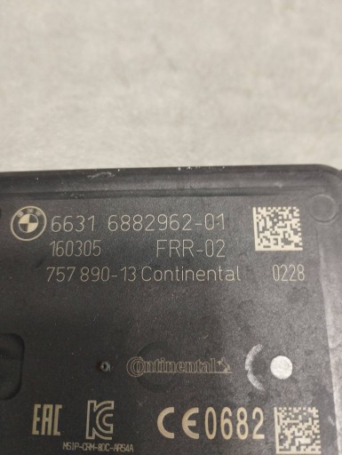 BMW 7 G11 RADAR ACC DISTRONIC 75789013