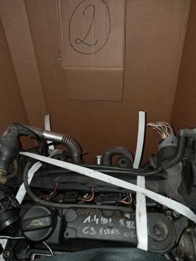 Moteur 1.4HDI 8HZ 10FD72 Complet C3 206 C2 MAZDA PEWNIAK DO MONTAZU FILM