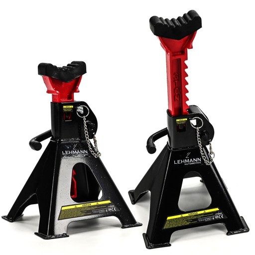 КОБЫЛКИ 2X 3T ОПОРЫ ПОДСТАВКИ С ЗАМКОМ РЕЗИНОВЫЙ ШТИФТ