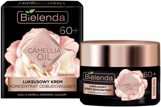 Bielenda Camellia Oil Pleťový krém proti vráskam Obnova 60+