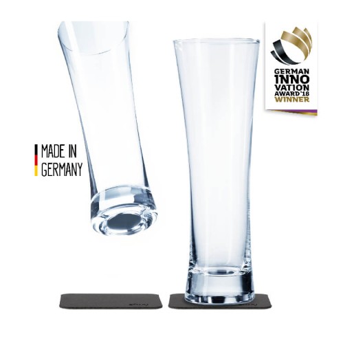 S033-1303-2 - МАГНІТНИЙ ПОКАЛ ДЛЯ ПИВА 2 ШТ. 330 МЛ ДЛЯ АВТОФУРГОНА