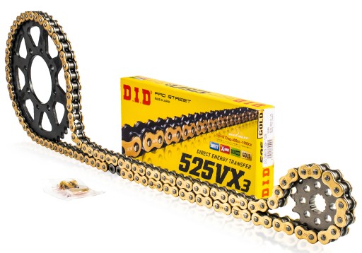 41654853 - Цепь + звездочки Suzuki GSX - R 600 01-05r DID X-Ring