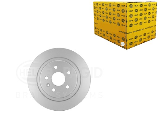 8DD 355 - ТОРМОЗНЫЕ ДИСКИ 2 ШТ. ОКРАШЕННАЯ СПИНА ЧЭ ХОЛ ОП ХЕЛЛА