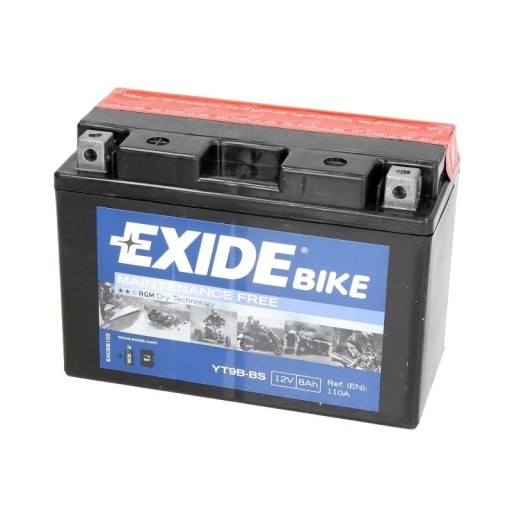 YT9B-BS - Акумулятор Exide YAMAHA YP 400 MAJESTY 04-15R.