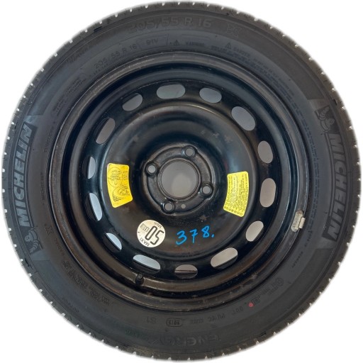 wheel spare Peugeot 2008 and Opel Crossland 4x108 205/55/R16