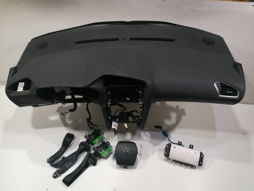 CITROEN C4 II B7 доска консоль подушка безопасности ремни ORG