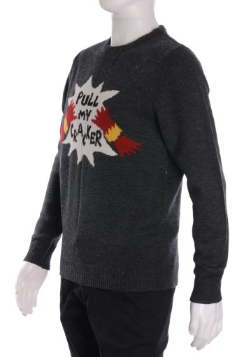 PRIMARK świąteczny sweter męski szary M 9866568811 Odzież Męska Swetry FC DWHSFC-1