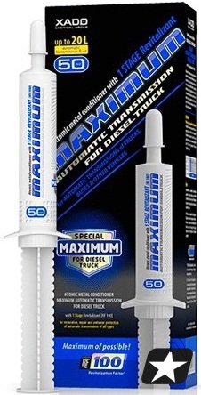 XADO MAXIMUM ДЛЯ АВТОМАТИЧЕСКИХ ТРАНСМИССИЙ.