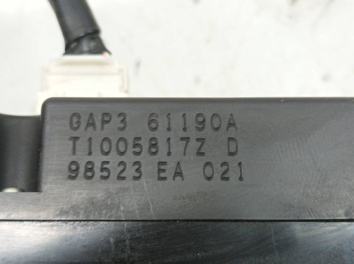 PANEL klími Mazda 6 II (2007-2013)