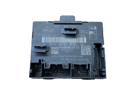 AUDI A3 TT control unit module door right front 5Q0959592C