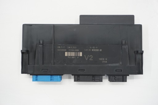 61359252331 - BMW 5 F10 F11 модуль комфорту 9252331
