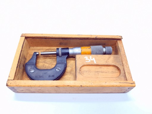 Зовнішній мікрометр MMZb 0-25 FWP