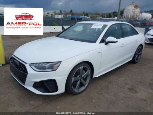 Audi A4 2021r, Premium Plus, S-line, Quattro, 2.0