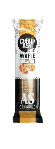 ASBABUNI CHRUPASY WAFLE O SM. PIZZA 80G (5905299000494