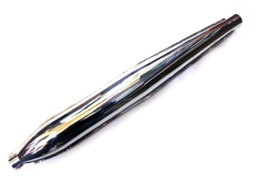 T50312 - ГЛУШНИК WSK 125 ХРОМОВАНИЙ