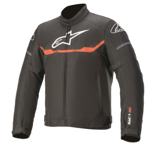 ALPINESTARS T-SP S WP ЧЕРНАЯ/ФЛУО ТЕКСТИЛЬНАЯ КУРТКА