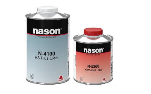 NASON ПРОЗРАЧНОЕ ПОКРЫТИЕ HS N-4100 1л + ФИКСИРОВАННОЕ