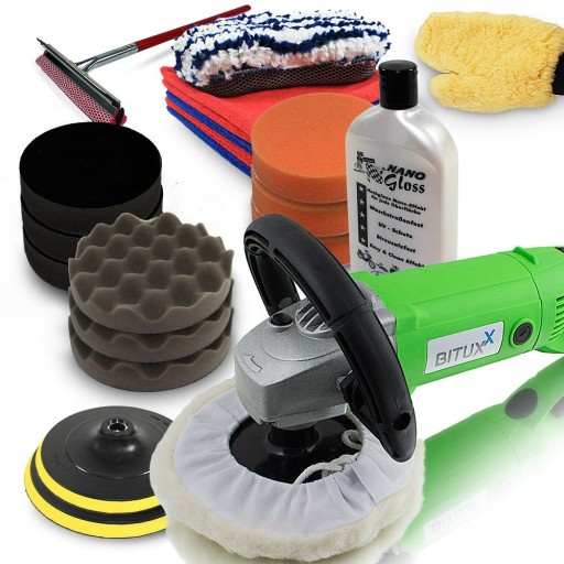 ПОЛИРОВАЛЬНАЯ МАШИНА ДЛЯ АВТОМОБИЛЯ 1200 ВТ