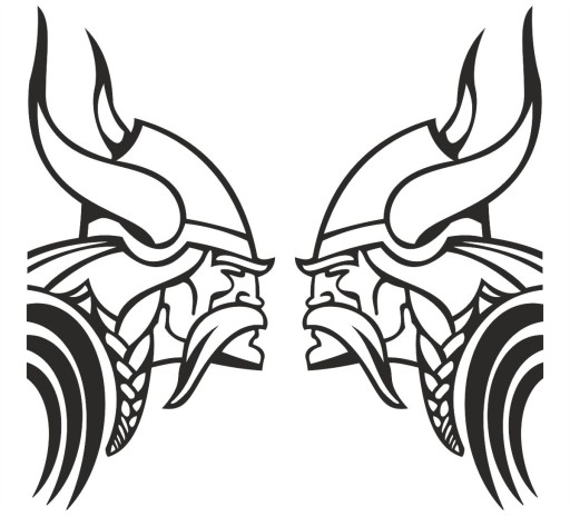 Наклейки SCANIA R Topline Highline Викинг большой