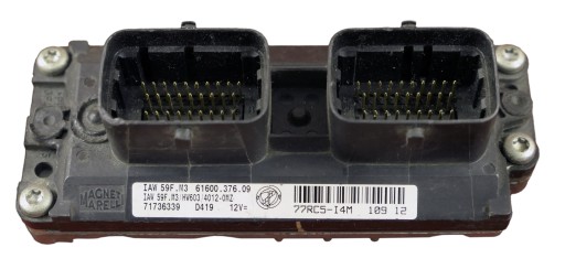 Контроллер fiat punto 1.2 iaw59f.m3 71736339 чистое программирование