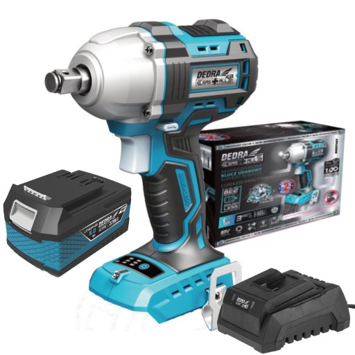 DEDRA 7147 УДАРНИЙ КЛЮЧ 450Nm БЕЗЩІТКОВИЙ +5Ah