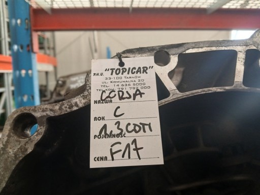 gearbox BIEGW OPEL ASTRA 2 1.6B F17
