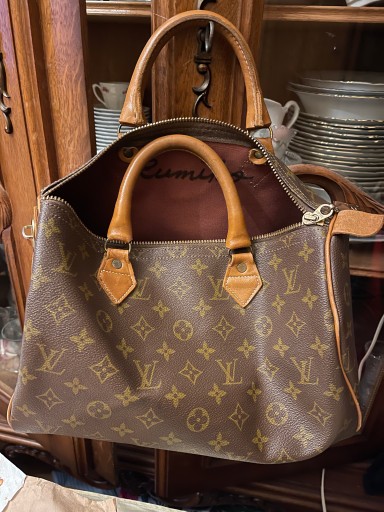 Torebka bag shopper Louis Vuitton Speedy 30 vintag 13221576634 