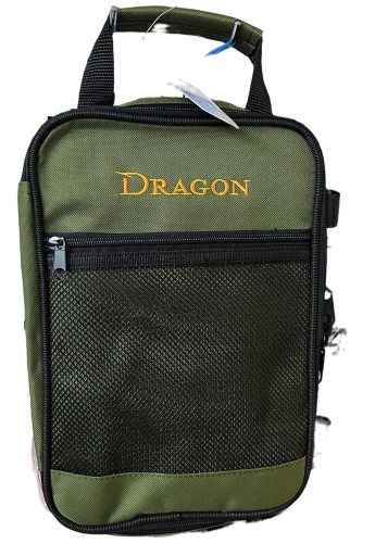Сумка для аксесуарів Дракон 32х12х22см зелена