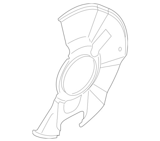 DF71-33-261 - ЩИТОК ПЕРЕДНІЙ ПРАВИЙ MAZDA 2 DE 2007-2014