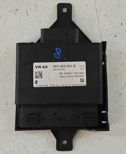 Audi Q5 SQ5 3,0 8k0959663b stabilizator of tension module control unit