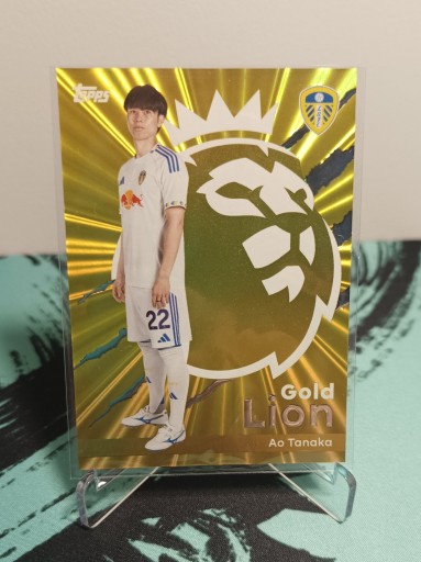 Topps Premier League 2025/26 - Gold Lion - Ao Tanaka - 17958010941