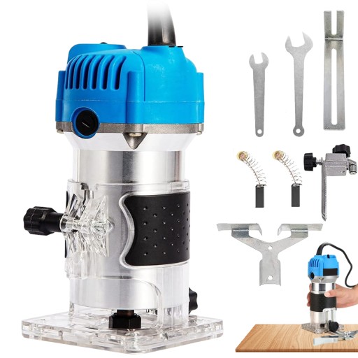 ФРЕЗЕРНИЙ ФРЕЗЕРНИЙ ТРИМЕР ДЛЯ РІЗАННЯ НОТТС 220V 800W 6.35 MM 30000 RPM