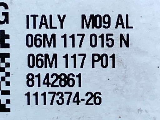 AUDI S6 S7 RS4 RS5 2.9 Radiatore olio motore usato 06M117015N