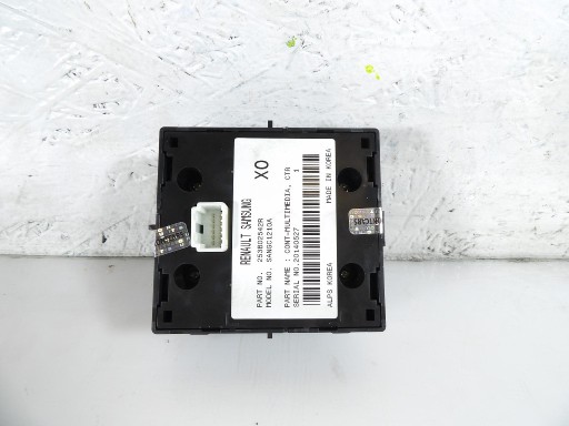 RENAULT SCENIC III LIFT Schalter Bedienteil der Navigation 253B02542R