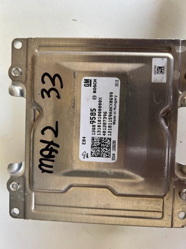 OPEL KARL B10XE 1.0 computer ECU Originale FAJNY 12689585 12686280 401287396