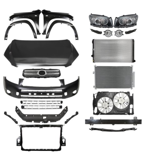 4330 - Toyota Rav 4 05-09 Капот Бампер Ремінь Крила