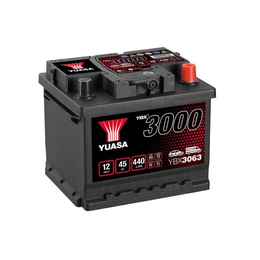 Аккумулятор Yuasa YBX3000 SMF ybx3063 45 Ач