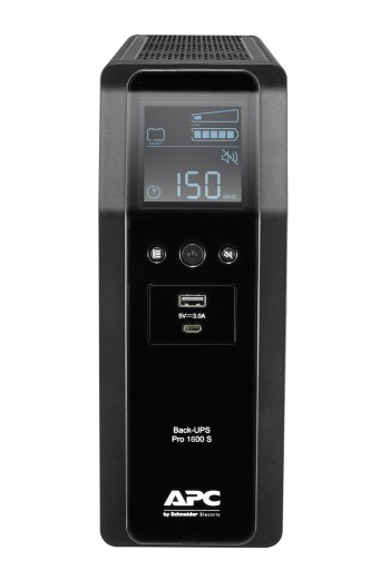 Apc br1600si ups 1600va 960w 8 розеток lcd чорний