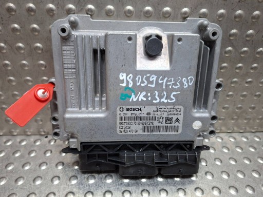 control unit of the engine 9666729580 9805947380 0281019817 Citroen Peugeot 1.6 EHDI
