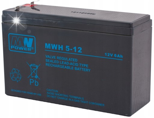 Гелевый аккумулятор agm для автомобиля с аккумулятором 12в6ач.